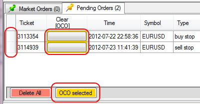 Oco order forex